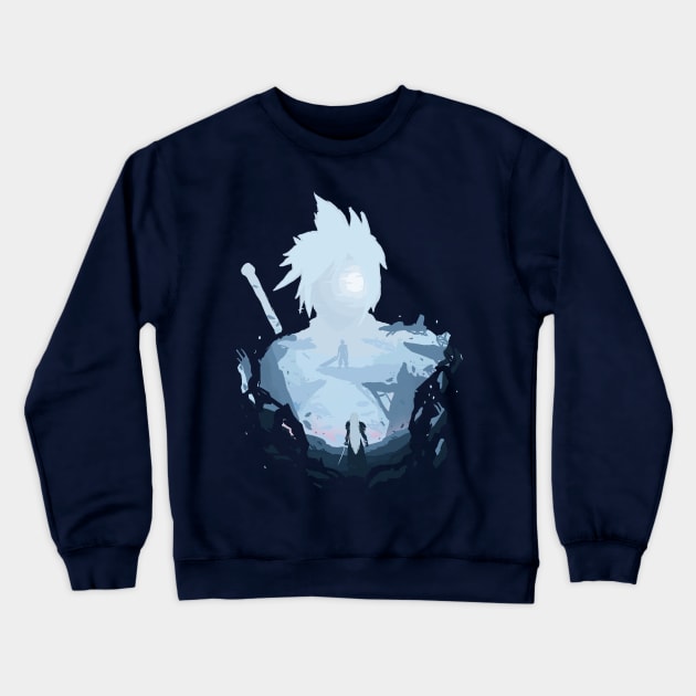 Another Reunion:Final Fantasy 7 Crewneck Sweatshirt by Vertei